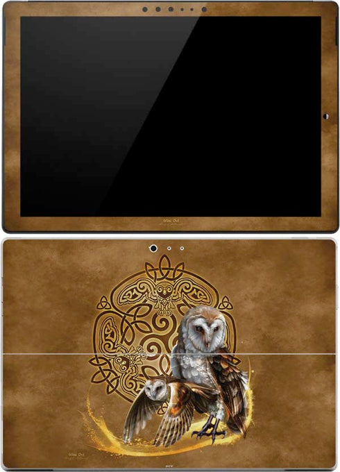 Brigid Ashwood Owl Celtic Knot Surface Pro 4 Skin